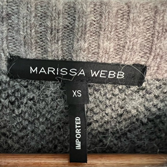 Marissa Webb Nelli Leopard Crewneck Pullover extra small - Picture 8 of 10